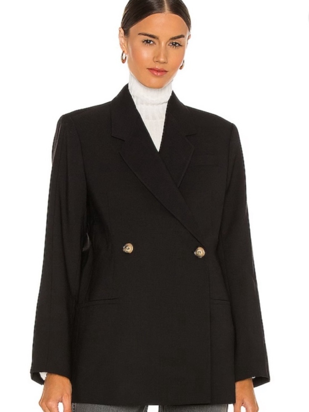 Anine Bing Kaia Double-Breasted Blazer - Picture 3 of 9